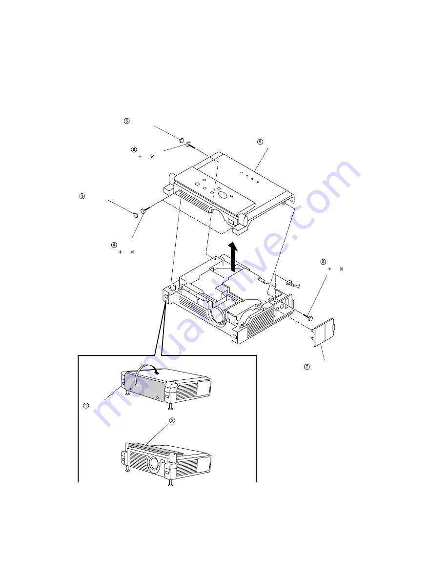 Sony VPL-CS4 - Compact Lcd Projector Service Manual Download Page 9