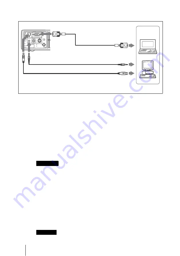 Sony VPL CX5 - XGA LCD Projector Скачать руководство пользователя страница 66