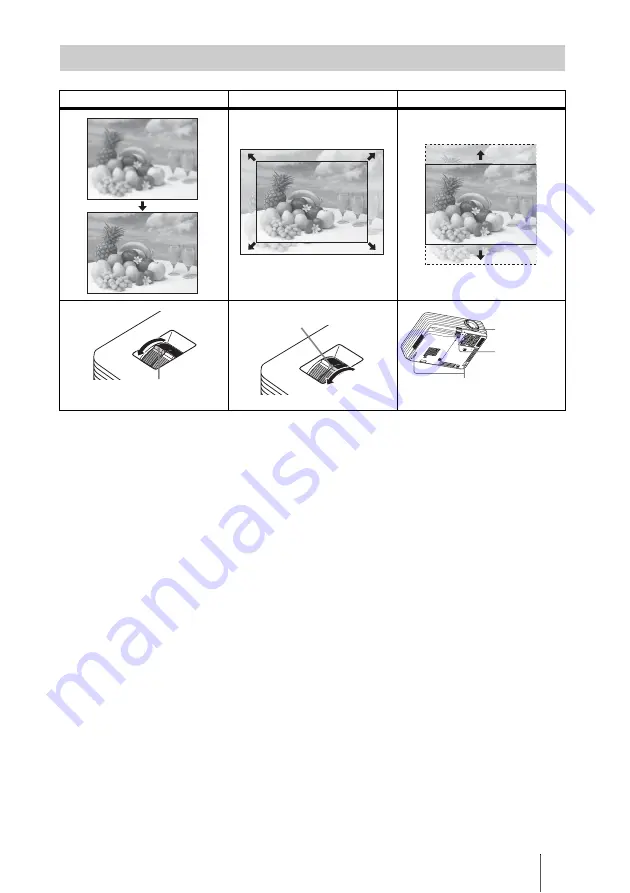 Sony VPL-DW240 Quick Reference Manual Download Page 49