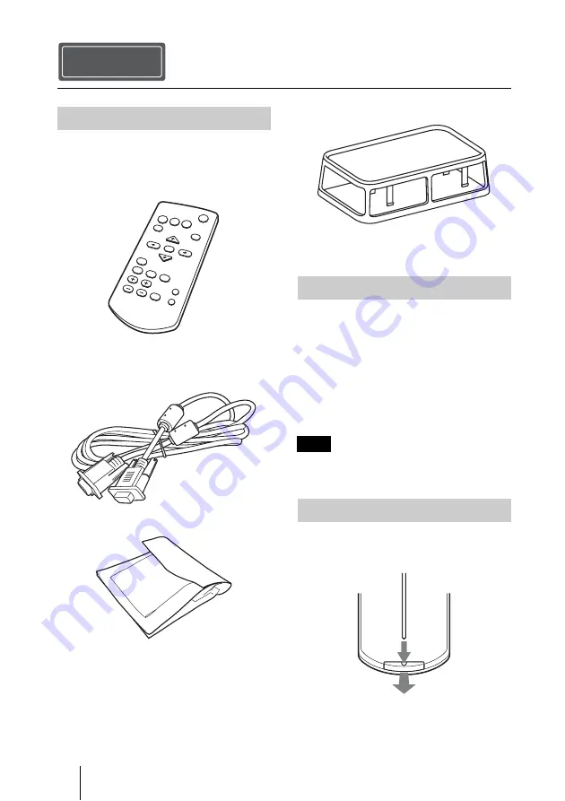 Sony VPL-DW240 Quick Reference Manual Download Page 174