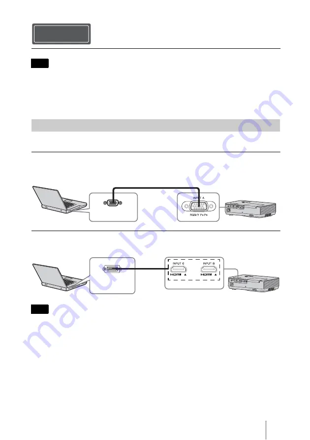 Sony VPL-DW240 Quick Reference Manual Download Page 177