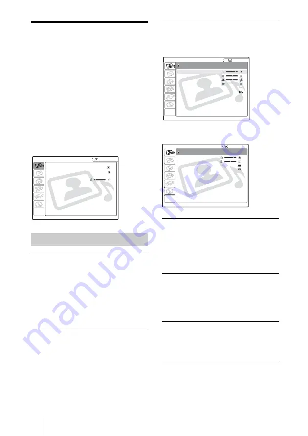 Sony VPL-ES1 Operating Instructions Manual Download Page 132