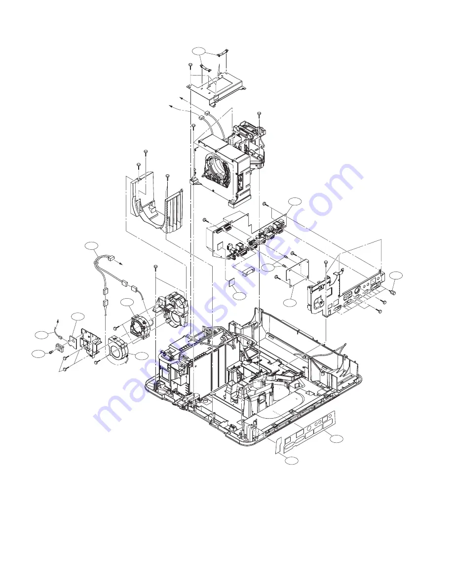 Sony VPL-F430HZ Service Manual Download Page 104