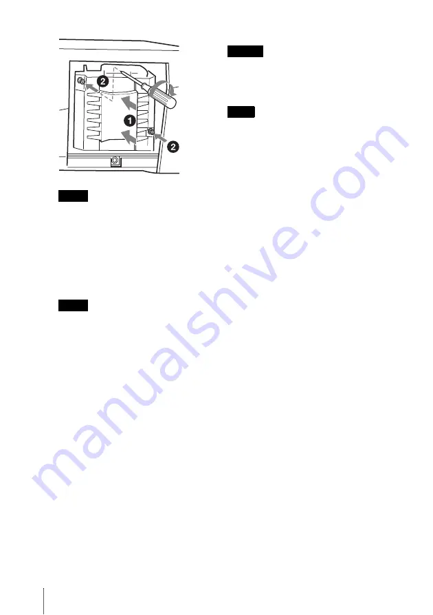 Sony VPL-FE40/FE40L Operating Instructions Manual Download Page 42