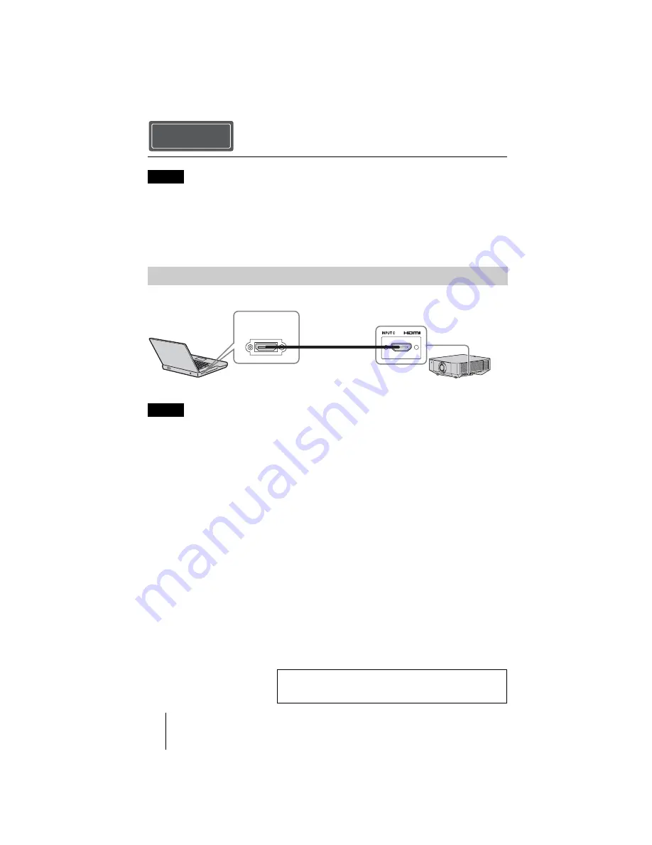 Sony VPL-FHZ57 Quick Reference Manual Download Page 16