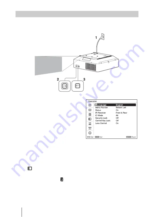 Sony VPL-FHZ57 Quick Reference Manual Download Page 102