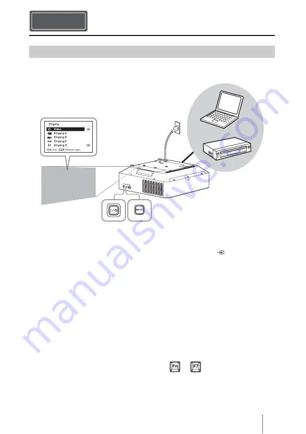 Sony VPL-FHZ57 Quick Reference Manual Download Page 105