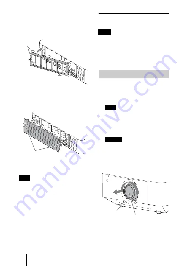 Sony VPL-FHZ57 Quick Reference Manual Download Page 152