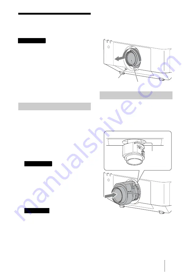 Sony VPL-FHZ57 Quick Reference Manual Download Page 177