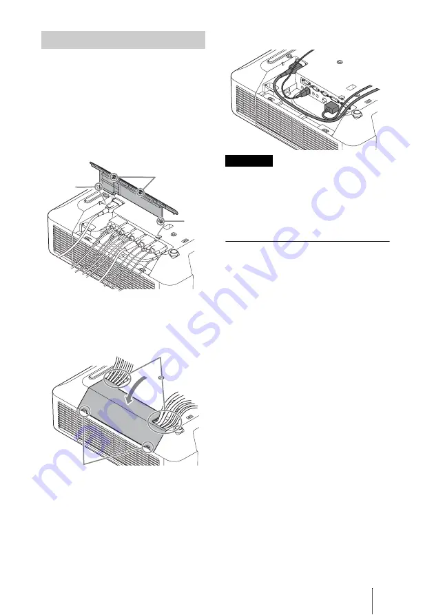 Sony VPL-FHZ58 Quick Reference Manual Download Page 65