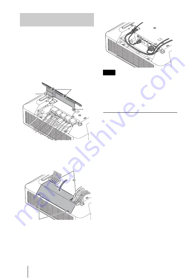 Sony VPL-FHZ58 Quick Reference Manual Download Page 86