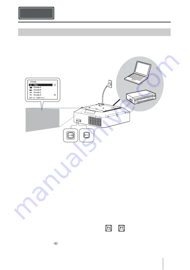 Sony VPL-FHZ58 Quick Reference Manual Download Page 87