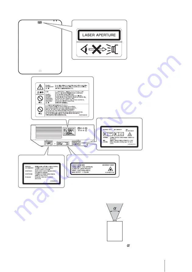 Sony VPL-FHZ58 Quick Reference Manual Download Page 99