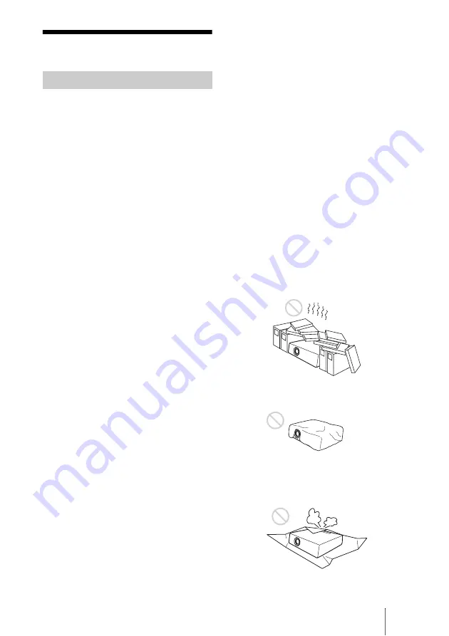 Sony VPL-FHZ58 Quick Reference Manual Download Page 123