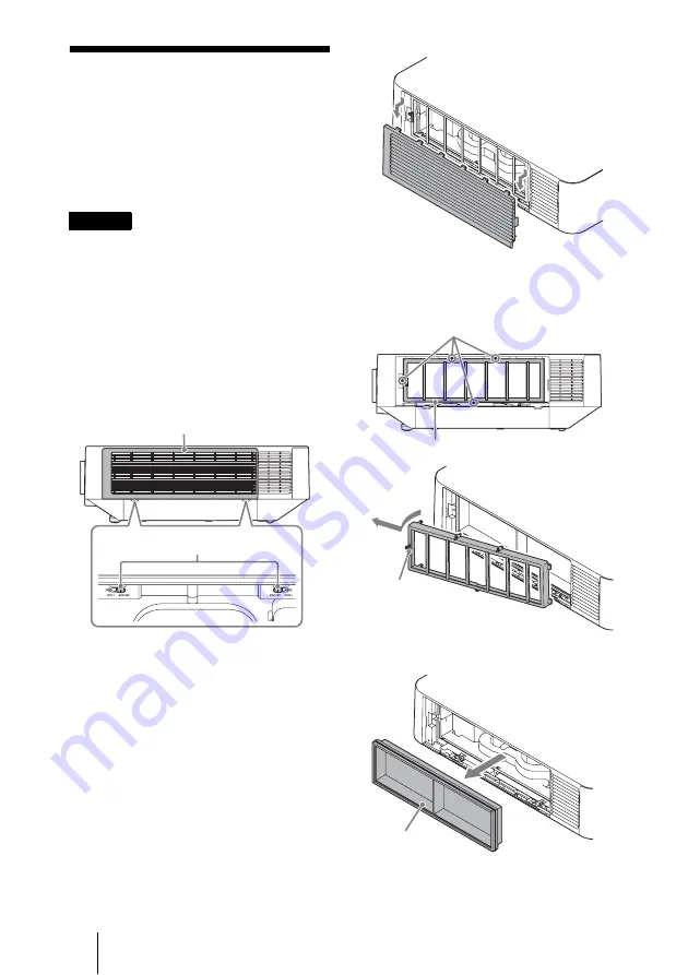 Sony VPL-FHZ58 Quick Reference Manual Download Page 158