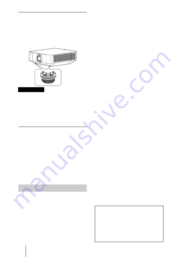 Sony VPL-FHZ58 Quick Reference Manual Download Page 180