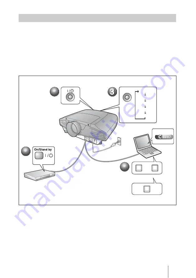 Sony VPL-FX52 Скачать руководство пользователя страница 69