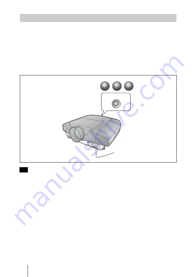 Sony VPL-FX52 Quick Reference Manual Download Page 102