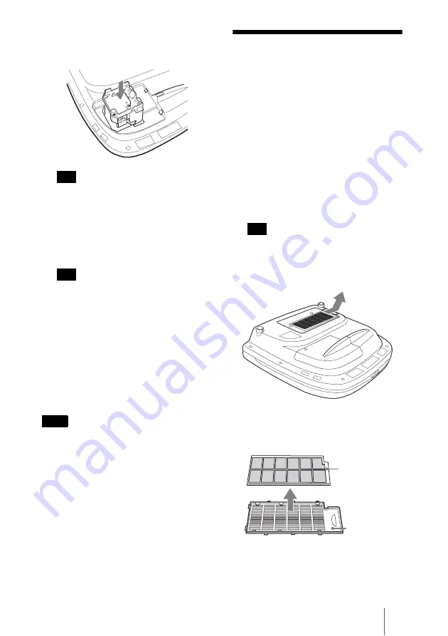 Sony VPL-FX52 Quick Reference Manual Download Page 105