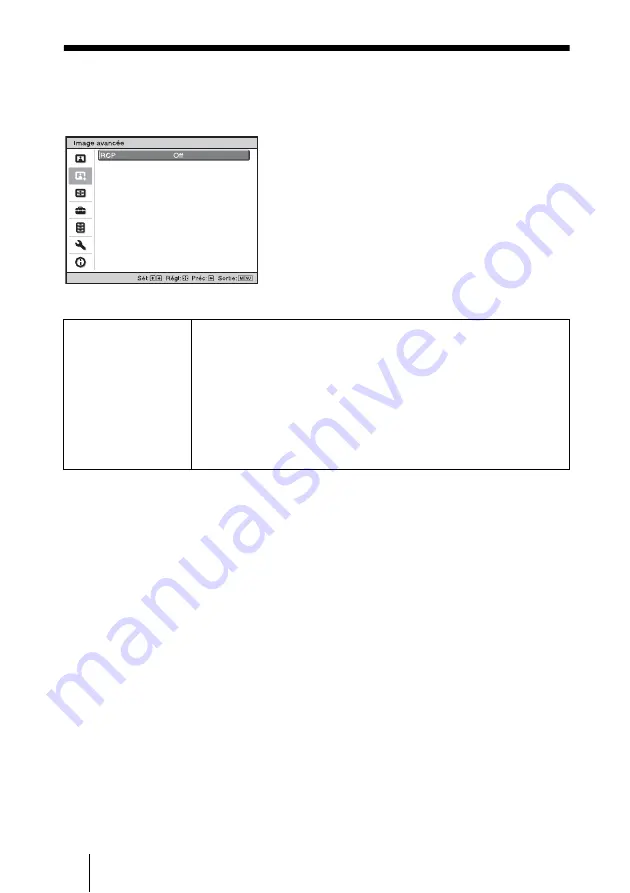 Sony VPL-HW55ES Operating Instructions Manual Download Page 140