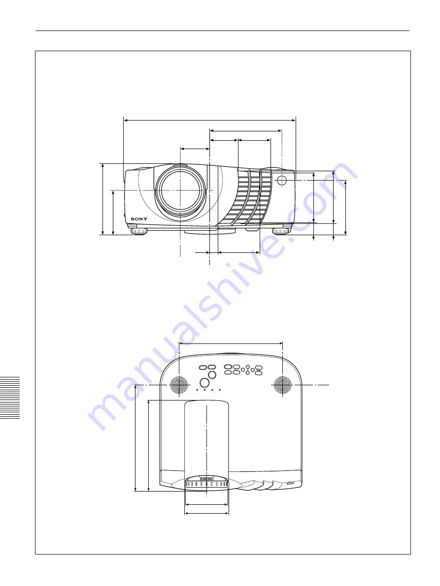 Sony VPL PX20 - SXGA LCD Projector Operating Instructions Manual Download Page 40