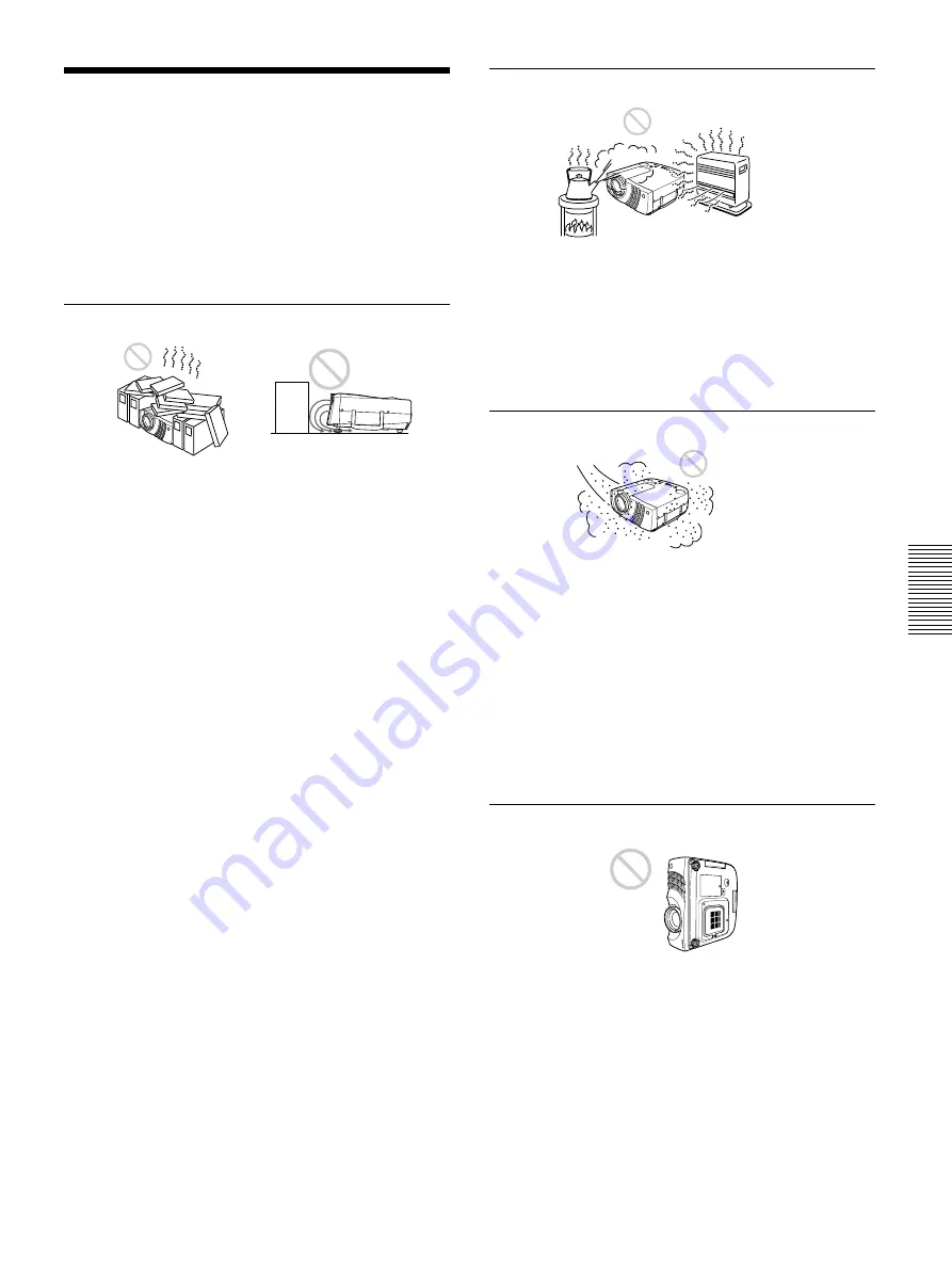 Sony VPL PX20 - SXGA LCD Projector Operating Instructions Manual Download Page 71