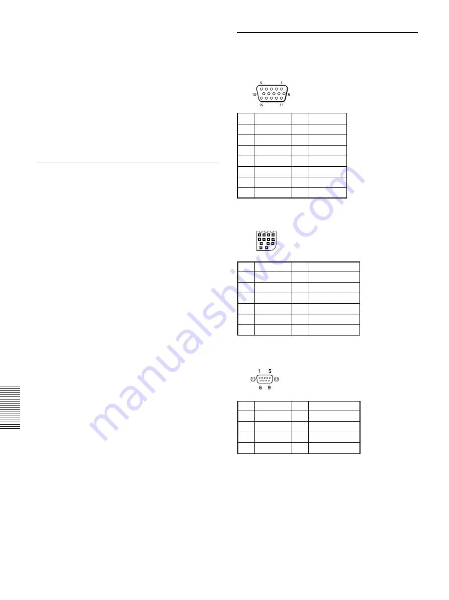 Sony VPL PX20 - SXGA LCD Projector Operating Instructions Manual Download Page 118