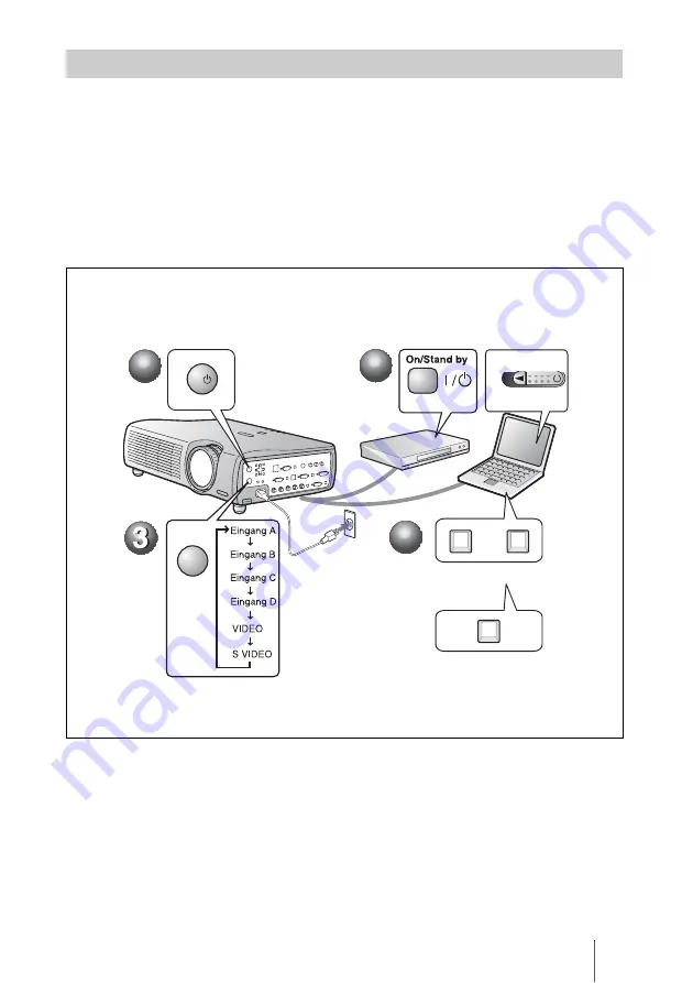 Sony VPL-PX41 Quick Reference Manual Download Page 55