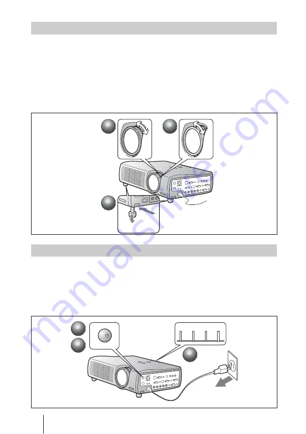 Sony VPL-PX41 Скачать руководство пользователя страница 56