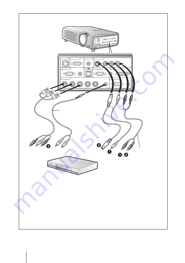 Sony VPL-PX41 Quick Reference Manual Download Page 78