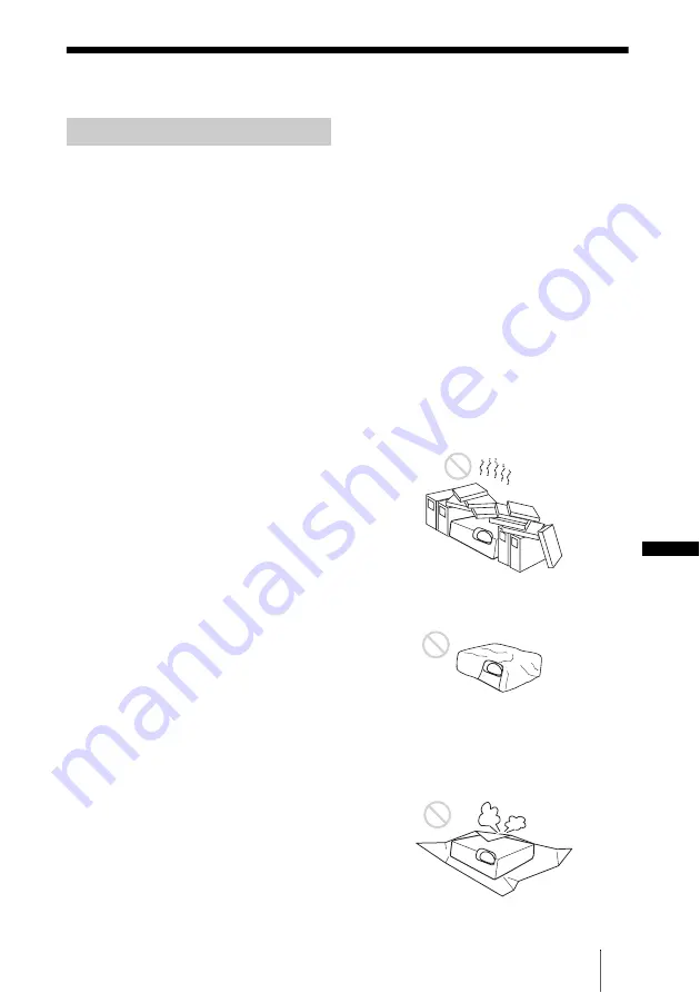 Sony VPL-SW225 Quick Reference Manual Download Page 51