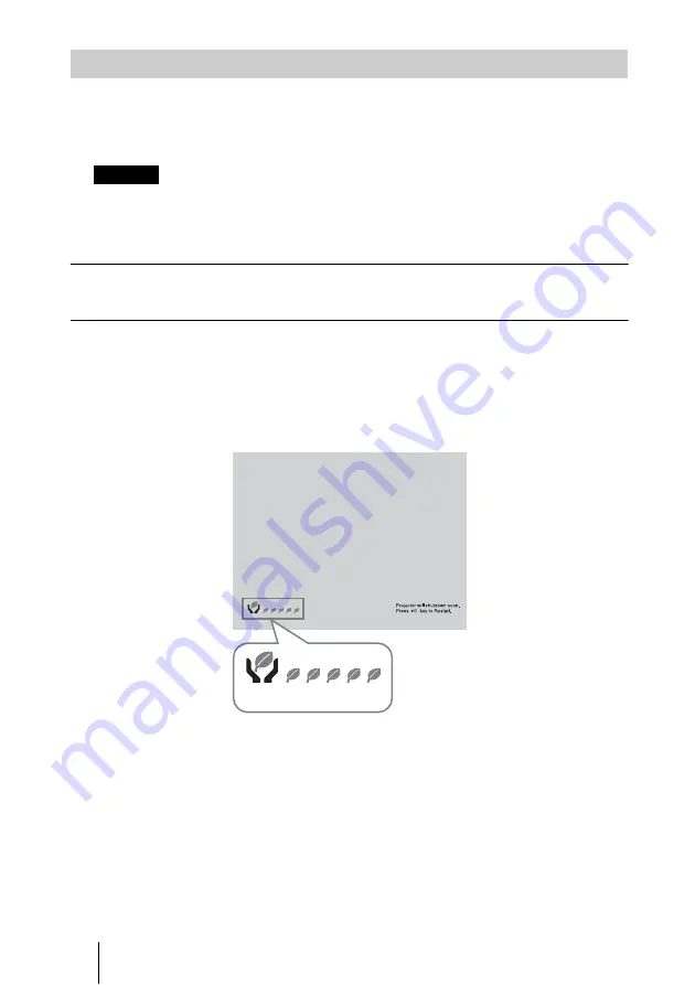 Sony VPL-SW225 Quick Reference Manual Download Page 110