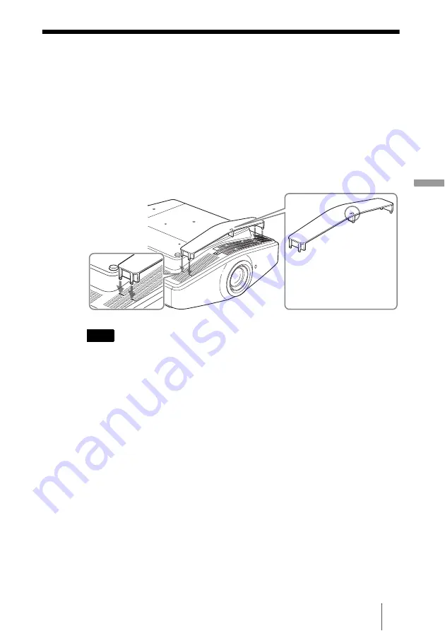 Sony VPL-V W100 Operating Instructions Manual Download Page 247