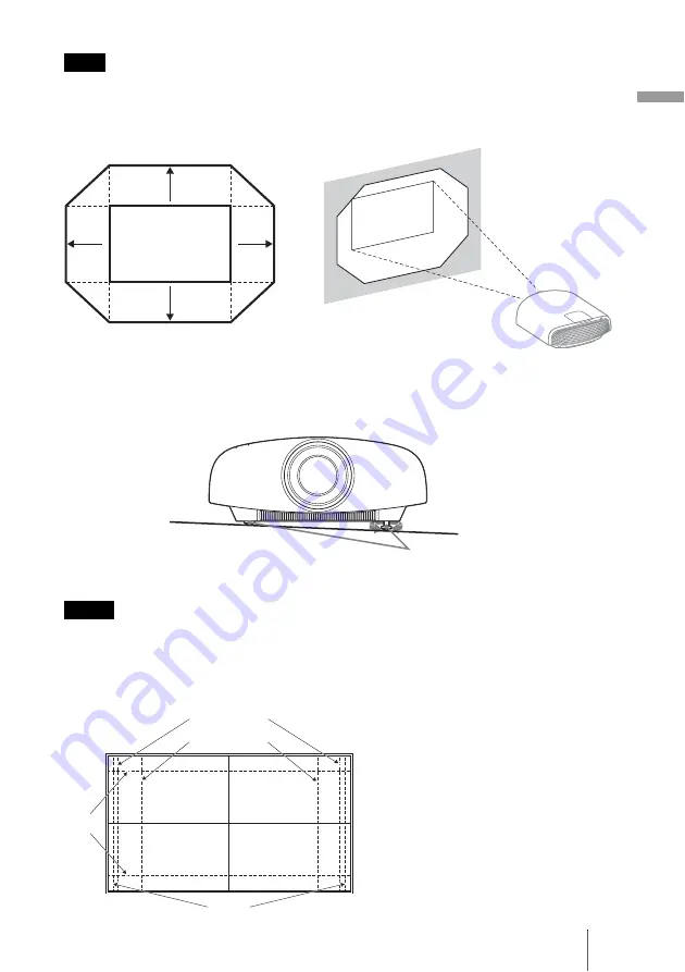 Sony VPL-VW1000ES Скачать руководство пользователя страница 21