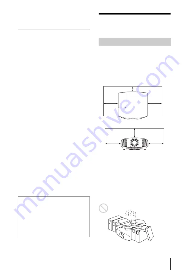 Sony VPL-VW270/B Скачать руководство пользователя страница 9