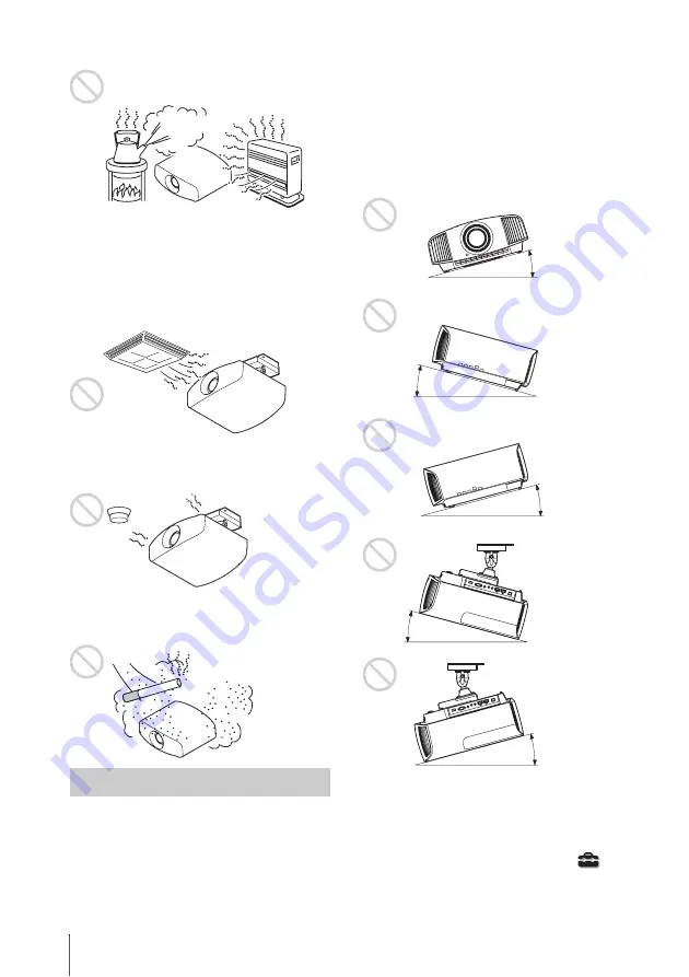 Sony VPL-VW270/B Скачать руководство пользователя страница 10