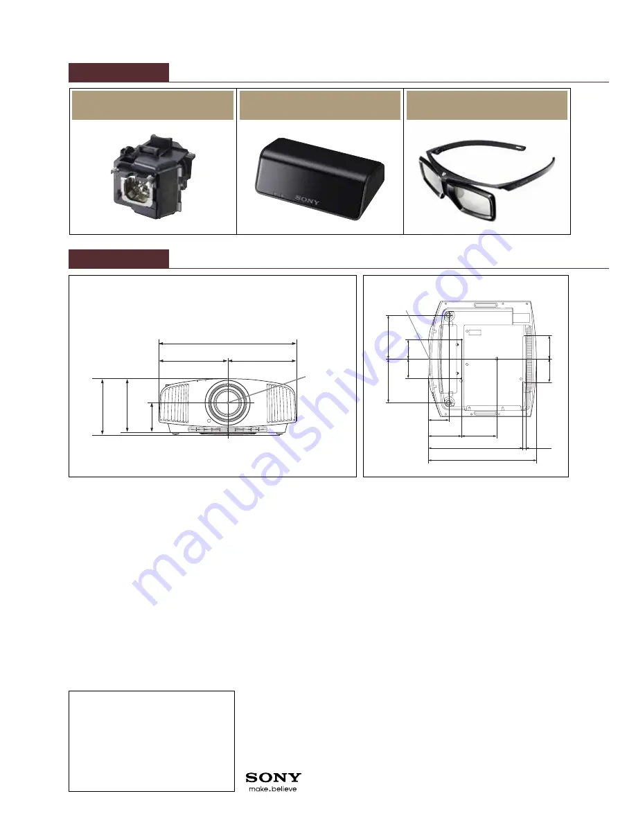 Sony VPL-VW500ES Brochure & Specs Download Page 6