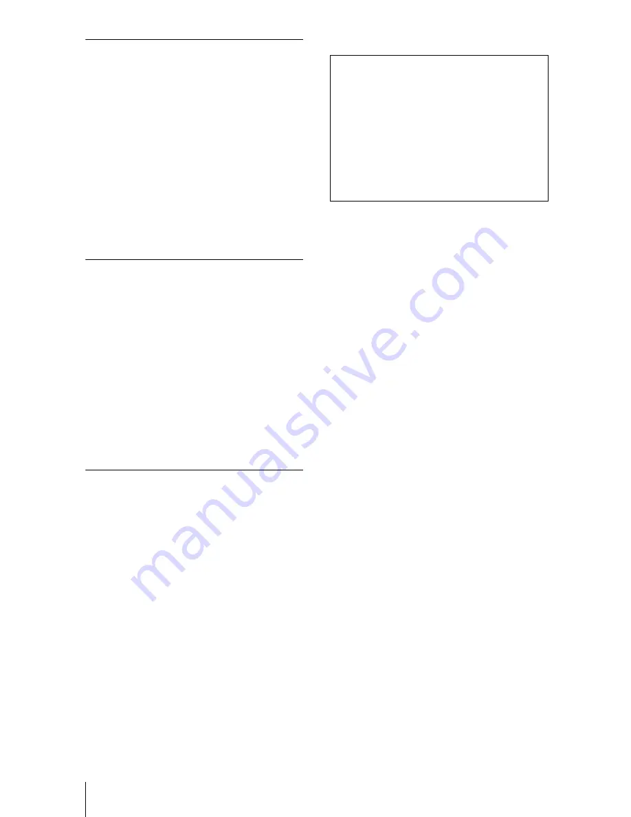 Sony VPL-VW500ES Quick Reference Manual Download Page 32