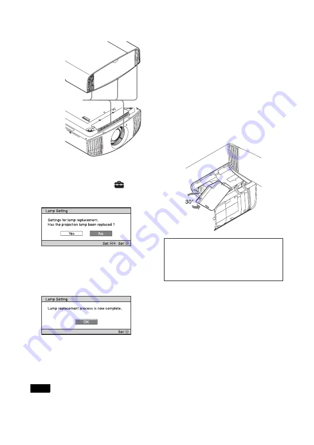 Sony VPL-VW550ES Operating Instructions Manual Download Page 53