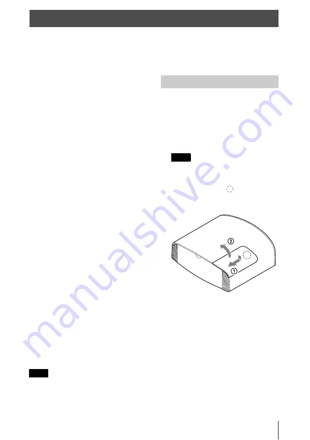 Sony VPL-VW590ES Quick Reference Manual Download Page 19