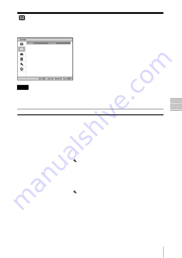 Sony VPL-VW600ES Quick Reference Manual Download Page 46