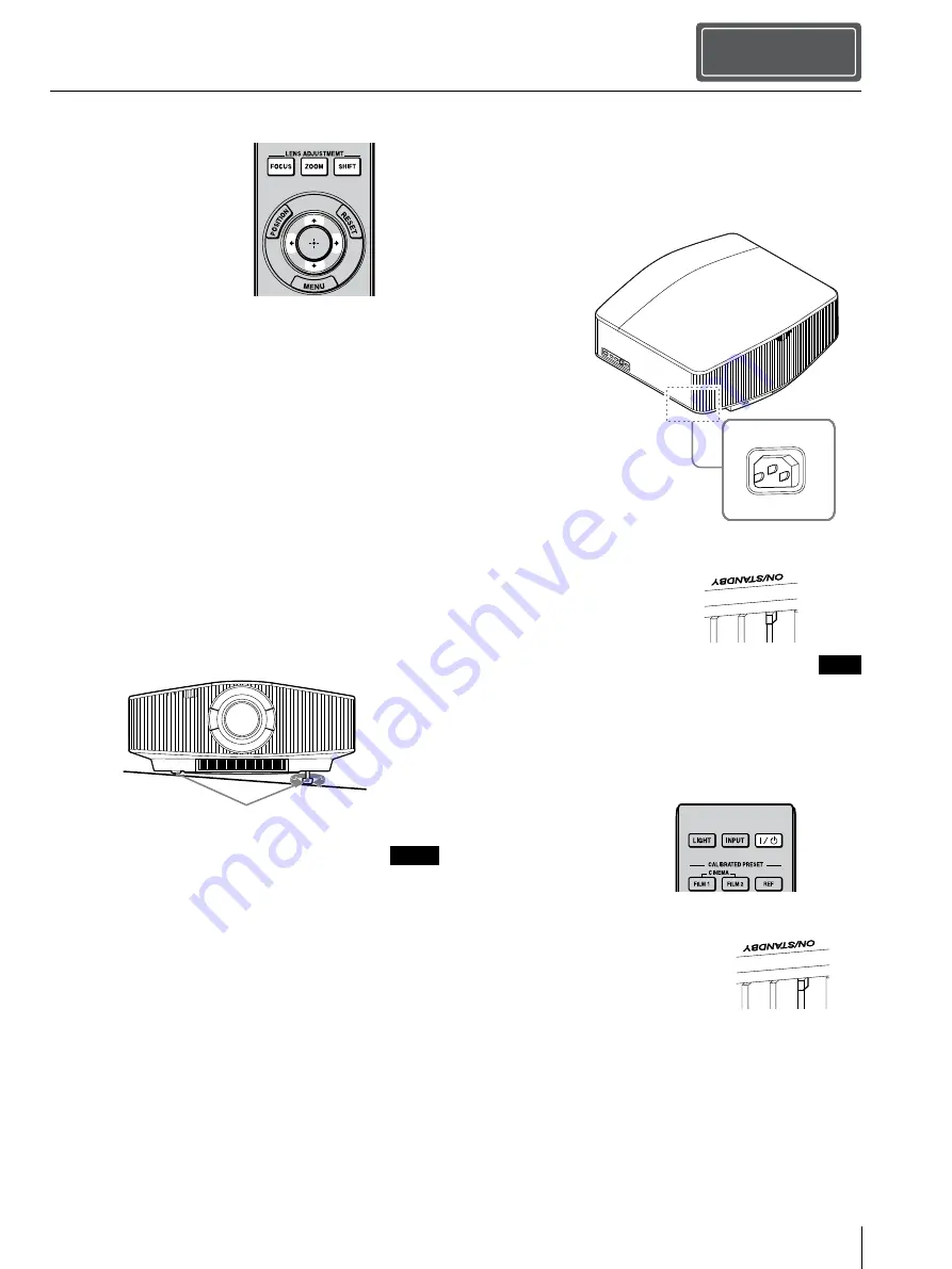 Sony VPL-VW760/B Quick Reference Manual Download Page 63