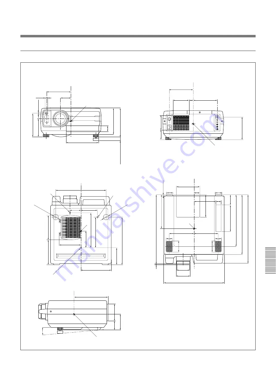 Sony VPL-W400Q Operating Instructions Manual Download Page 38