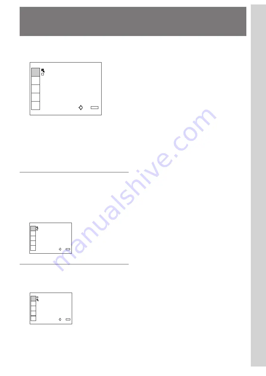 Sony VPL-W400Q Operating Instructions Manual Download Page 59