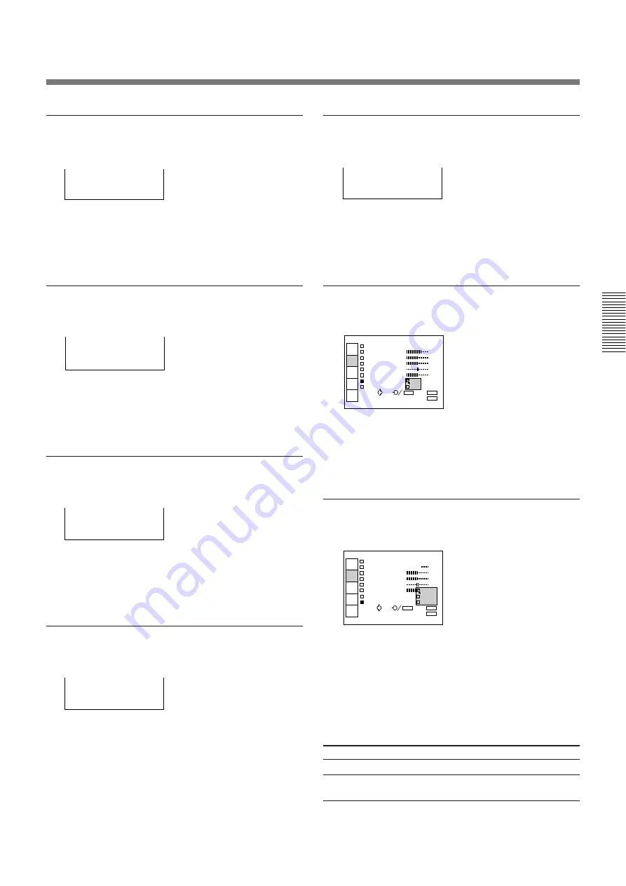 Sony VPL-W400Q Operating Instructions Manual Download Page 61