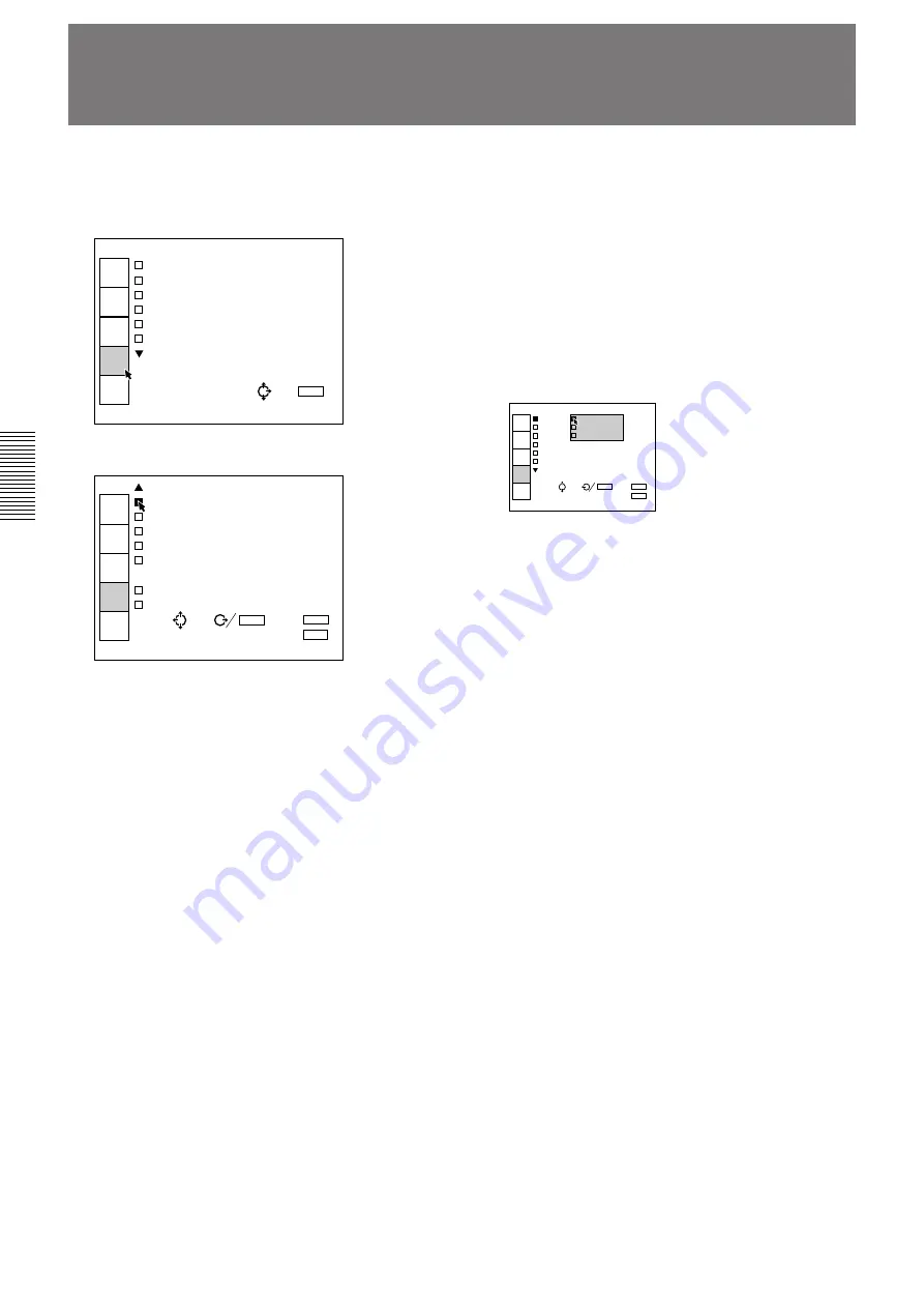 Sony VPL-W400Q Operating Instructions Manual Download Page 64