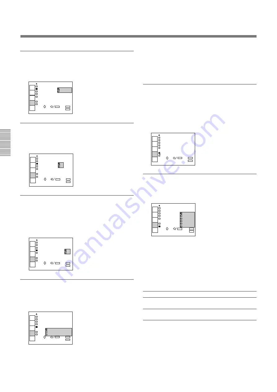 Sony VPL-W400Q Operating Instructions Manual Download Page 104