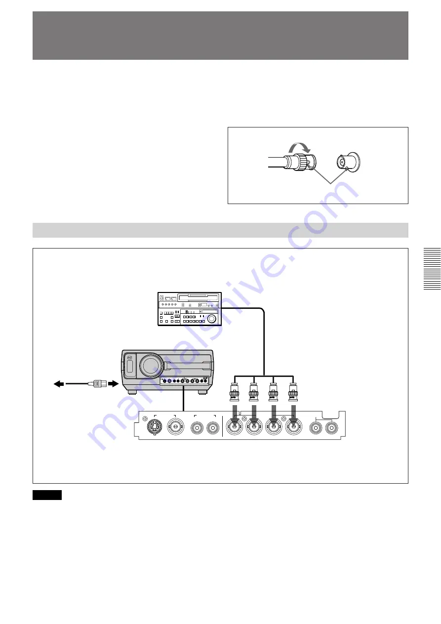 Sony VPL-W400Q Operating Instructions Manual Download Page 108