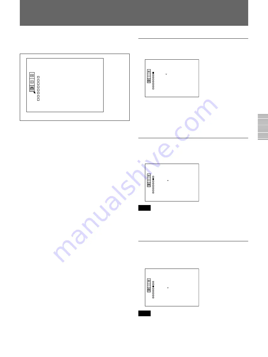 Sony VPL-X1000E Operating Instructions Manual Download Page 31