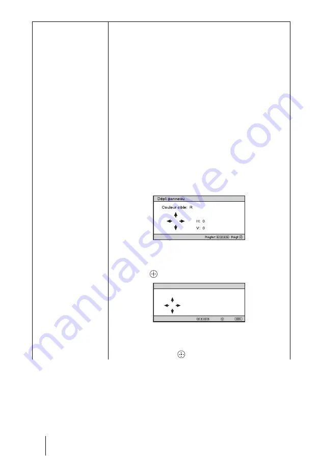 Sony VPLGH10 Operating Instructions Manual Download Page 122